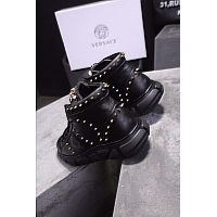 Cheap Versace High Tops Shoes For Men #446922 Replica Wholesale [$88.00 USD] [ITEM#446922] on Replica Versace High Tops Shoes