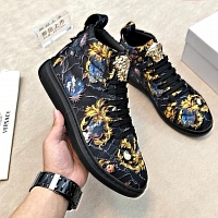 Cheap Versace High Tops Shoes For Men #447484 Replica Wholesale [$78.00 USD] [ITEM#447484] on Replica Versace High Tops Shoes