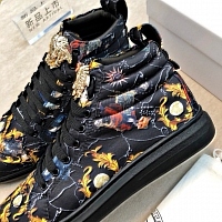 Cheap Versace High Tops Shoes For Men #447484 Replica Wholesale [$78.00 USD] [ITEM#447484] on Replica Versace High Tops Shoes