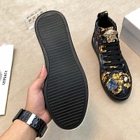 Cheap Versace High Tops Shoes For Men #447484 Replica Wholesale [$78.00 USD] [ITEM#447484] on Replica Versace High Tops Shoes