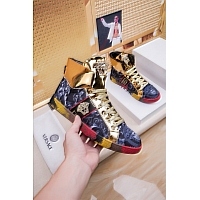 Cheap Versace High Tops Shoes For Men #447605 Replica Wholesale [$76.00 USD] [ITEM#447605] on Replica Versace High Tops Shoes