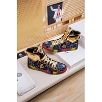 Cheap Versace High Tops Shoes For Men #447605 Replica Wholesale [$76.00 USD] [ITEM#447605] on Replica Versace High Tops Shoes