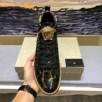 Cheap Versace High Tops Shoes For Men #447616 Replica Wholesale [$82.00 USD] [ITEM#447616] on Replica Versace High Tops Shoes