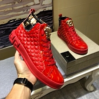 Cheap Versace High Tops Shoes For Men #447618 Replica Wholesale [$82.00 USD] [ITEM#447618] on Replica Versace High Tops Shoes