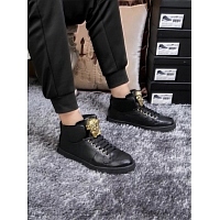 Cheap Versace High Tops Shoes For Men #447626 Replica Wholesale [$82.00 USD] [ITEM#447626] on Replica Versace High Tops Shoes