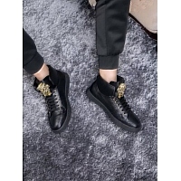 Cheap Versace High Tops Shoes For Men #447626 Replica Wholesale [$82.00 USD] [ITEM#447626] on Replica Versace High Tops Shoes