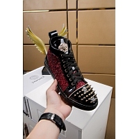 Cheap Versace High Tops Shoes For Men #447648 Replica Wholesale [$85.00 USD] [ITEM#447648] on Replica Versace High Tops Shoes