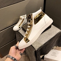 Cheap Versace High Tops Shoes For Men #447656 Replica Wholesale [$80.00 USD] [ITEM#447656] on Replica Versace High Tops Shoes