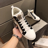 Cheap Versace High Tops Shoes For Men #447657 Replica Wholesale [$80.00 USD] [ITEM#447657] on Replica Versace High Tops Shoes