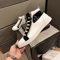 Cheap Versace High Tops Shoes For Men #447657 Replica Wholesale [$80.00 USD] [ITEM#447657] on Replica Versace High Tops Shoes