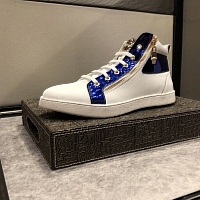 Cheap Versace High Tops Shoes For Men #447658 Replica Wholesale [$80.00 USD] [ITEM#447658] on Replica Versace High Tops Shoes