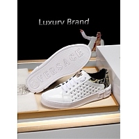 Cheap Versace Casual Shoes For Men #447659 Replica Wholesale [$82.00 USD] [ITEM#447659] on Replica Versace Flat Shoes