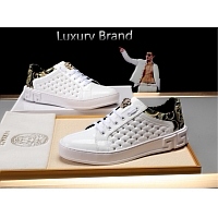 Cheap Versace Casual Shoes For Men #447659 Replica Wholesale [$82.00 USD] [ITEM#447659] on Replica Versace Flat Shoes