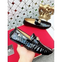 Cheap Versace Leather Shoes For Men #447660 Replica Wholesale [$65.00 USD] [ITEM#447660] on Replica Versace Leather Shoes