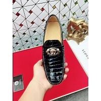 Cheap Versace Leather Shoes For Men #447660 Replica Wholesale [$65.00 USD] [ITEM#447660] on Replica Versace Leather Shoes