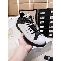 Cheap Versace High Tops Shoes For Men #447662 Replica Wholesale [$85.00 USD] [ITEM#447662] on Replica Versace High Tops Shoes