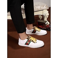 Cheap Versace Casual Shoes For Men #447664 Replica Wholesale [$78.00 USD] [ITEM#447664] on Replica Versace Flat Shoes