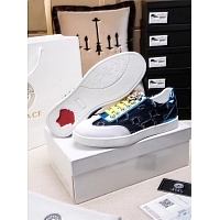 Cheap Versace Casual Shoes For Men #447666 Replica Wholesale [$78.00 USD] [ITEM#447666] on Replica Versace Flat Shoes