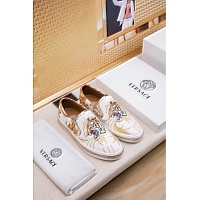 Cheap Versace Casual Shoes For Men #447668 Replica Wholesale [$81.00 USD] [ITEM#447668] on Replica Versace Flat Shoes