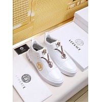 Cheap Versace High Tops Shoes For Men #447672 Replica Wholesale [$79.00 USD] [ITEM#447672] on Replica Versace High Tops Shoes