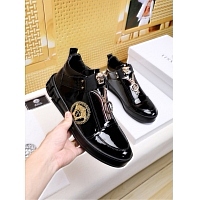 Cheap Versace High Tops Shoes For Men #447673 Replica Wholesale [$79.00 USD] [ITEM#447673] on Replica Versace High Tops Shoes