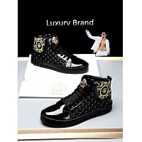 Cheap Versace High Tops Shoes For Men #447675 Replica Wholesale [$79.00 USD] [ITEM#447675] on Replica Versace High Tops Shoes
