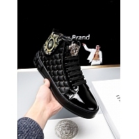 Cheap Versace High Tops Shoes For Men #447675 Replica Wholesale [$79.00 USD] [ITEM#447675] on Replica Versace High Tops Shoes