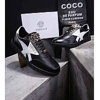 Cheap Versace Casual Shoes For Men #448611 Replica Wholesale [$89.00 USD] [ITEM#448611] on Replica Versace Flat Shoes