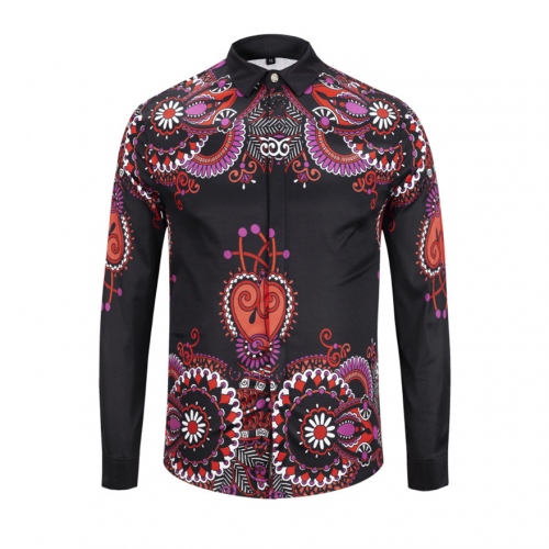 Cheap Versace Shirts Long Sleeved For Men #449869 Replica Wholesale [$40.00 USD] [ITEM#449869] on Replica Versace Shirts