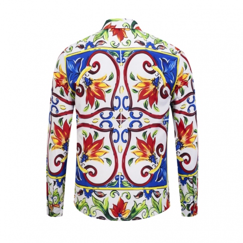 Cheap Versace Shirts Long Sleeved For Men #449870 Replica Wholesale [$40.00 USD] [ITEM#449870] on Replica Versace Shirts