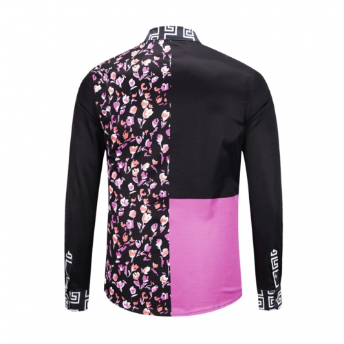 Cheap Versace Shirts Long Sleeved For Men #449871 Replica Wholesale [$40.00 USD] [ITEM#449871] on Replica Versace Shirts