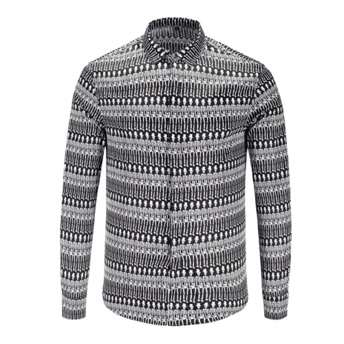 Cheap Versace Shirts Long Sleeved For Men #449873 Replica Wholesale [$40.00 USD] [ITEM#449873] on Replica Versace Shirts