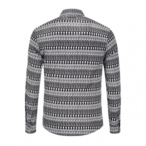 Cheap Versace Shirts Long Sleeved For Men #449873 Replica Wholesale [$40.00 USD] [ITEM#449873] on Replica Versace Shirts