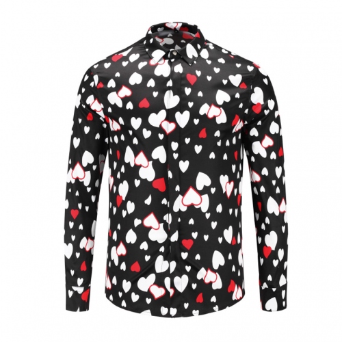 Cheap Versace Shirts Long Sleeved For Men #449875 Replica Wholesale [$40.00 USD] [ITEM#449875] on Replica Versace Shirts