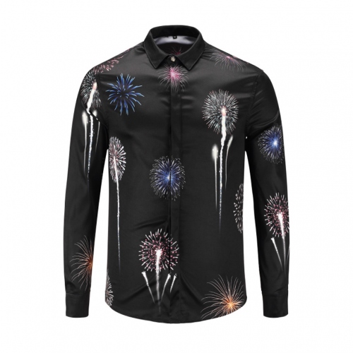 Cheap Versace Shirts Long Sleeved For Men #449876 Replica Wholesale [$40.00 USD] [ITEM#449876] on Replica Versace Shirts
