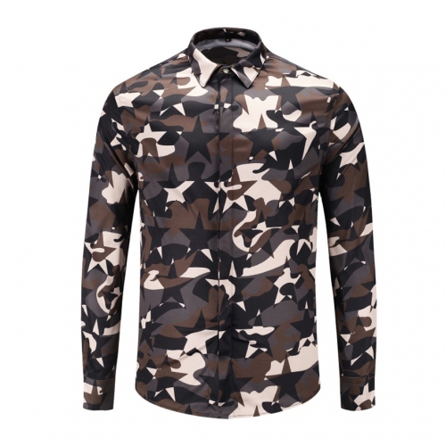 Cheap Versace Shirts Long Sleeved For Men #449877 Replica Wholesale [$40.00 USD] [ITEM#449877] on Replica Versace Shirts