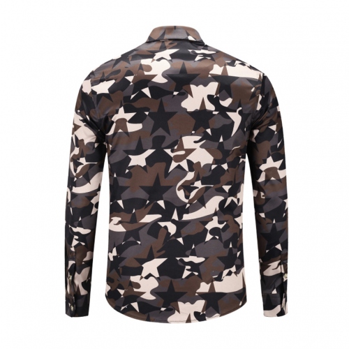 Cheap Versace Shirts Long Sleeved For Men #449877 Replica Wholesale [$40.00 USD] [ITEM#449877] on Replica Versace Shirts