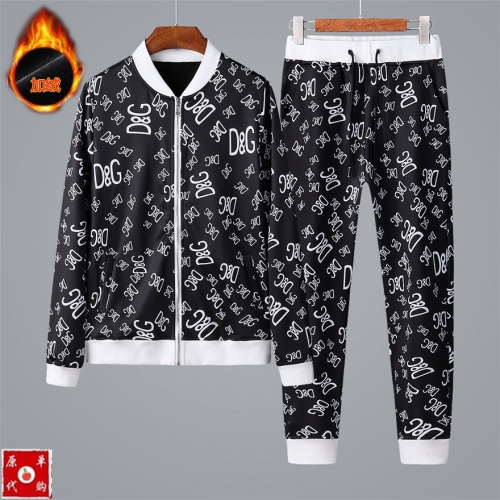 Cheap Dolce &amp; Gabbana D&amp;G Tracksuits Long Sleeved For Men #449945 Replica Wholesale [$98.00 USD] [ITEM#449945] on Replica Dolce &amp; Gabbana D&amp;G Tracksuits