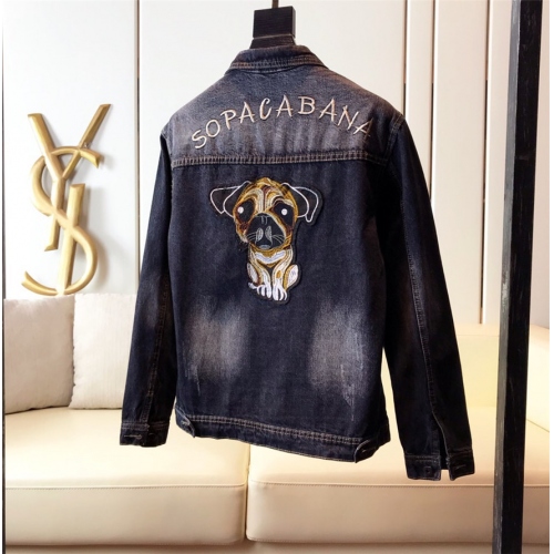 Cheap Dolce &amp; Gabbana D&amp;G Jackets Long Sleeved For Men #451149 Replica Wholesale [$69.00 USD] [ITEM#451149] on Replica Dolce &amp; Gabbana D&amp;G Jackets