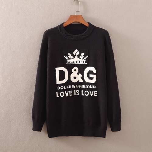 Cheap Dolce &amp; Gabbana Sweaters Long Sleeved For Unisex #451226 Replica Wholesale [$50.00 USD] [ITEM#451226] on Replica Dolce &amp; Gabbana D&amp;G Sweaters