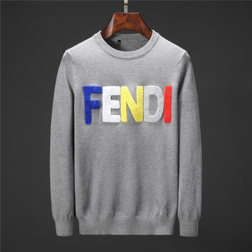 Cheap Fendi Sweaters Long Sleeved For Men #451824 Replica Wholesale [$50.00 USD] [ITEM#451824] on Replica Fendi Sweaters