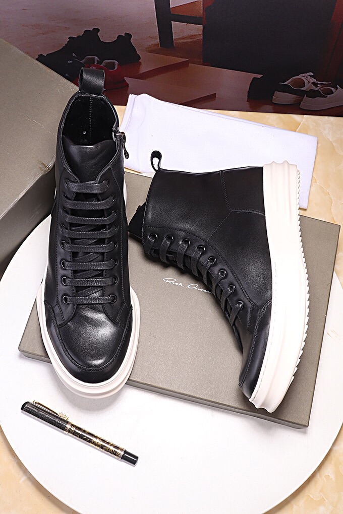 Cheap Rick Owens Boots For Men #449989 Replica Wholesale [$82.00 USD ...