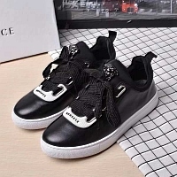 Cheap Versace Casual Shoes For Women #449056 Replica Wholesale [$82.00 USD] [ITEM#449056] on Replica Versace Flat Shoes