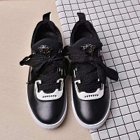Cheap Versace Casual Shoes For Women #449056 Replica Wholesale [$82.00 USD] [ITEM#449056] on Replica Versace Flat Shoes