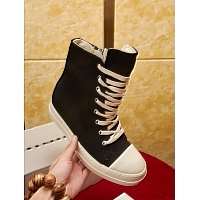 Cheap Rick Owens Boots For Women #450013 Replica Wholesale [$75.00 USD] [ITEM#450013] on Replica Rick Owens Shoes