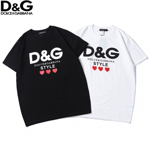 Cheap Dolce &amp; Gabbana D&amp;G T-Shirts Short Sleeved For Men #456315 Replica Wholesale [$29.00 USD] [ITEM#456315] on Replica Dolce &amp; Gabbana D&amp;G T-Shirts