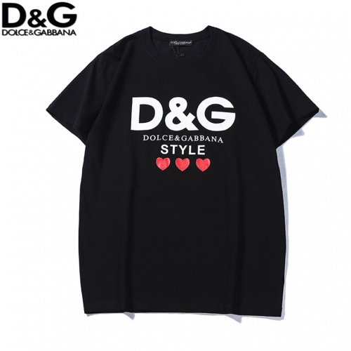 Cheap Dolce &amp; Gabbana D&amp;G T-Shirts Short Sleeved For Men #456316 Replica Wholesale [$29.00 USD] [ITEM#456316] on Replica Dolce &amp; Gabbana D&amp;G T-Shirts