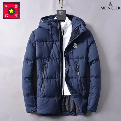 Cheap Moncler Down Coats Long Sleeved For Men #456383 Replica Wholesale [$93.00 USD] [ITEM#456383] on Replica Moncler Down Feather Coat