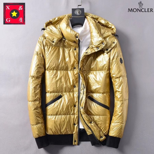 Cheap Moncler Down Coats Long Sleeved For Men #456385 Replica Wholesale [$93.00 USD] [ITEM#456385] on Replica Moncler Down Feather Coat