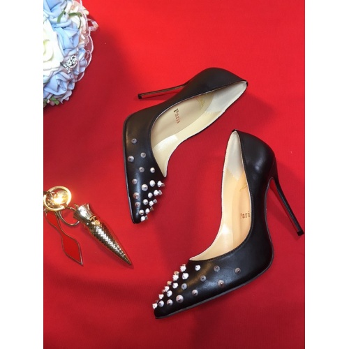 Cheap Christian Louboutin CL High-Heeled Shoes For Women #456624 Replica Wholesale [$78.00 USD] [ITEM#456624] on Replica Christian Louboutin High-heeled shoes